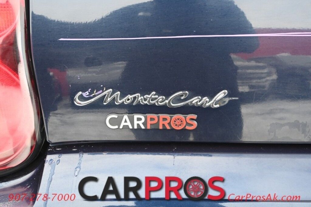 2002 Chevrolet Monte Carlo LS Coupe - 3.4L V6 - Automatic - Power Windows & Door Locks - Aluminum Wheels - Block Heater - Low Miles Anchorage AK