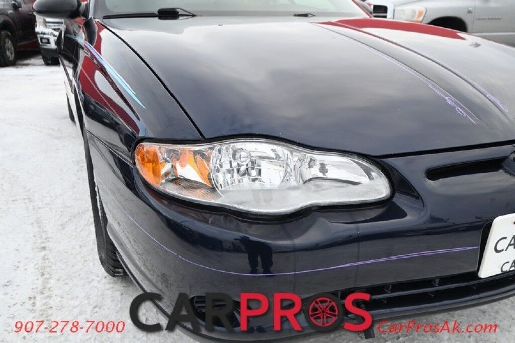2002 Chevrolet Monte Carlo LS Coupe - 3.4L V6 - Automatic - Power Windows & Door Locks - Aluminum Wheels - Block Heater - Low Miles Anchorage AK