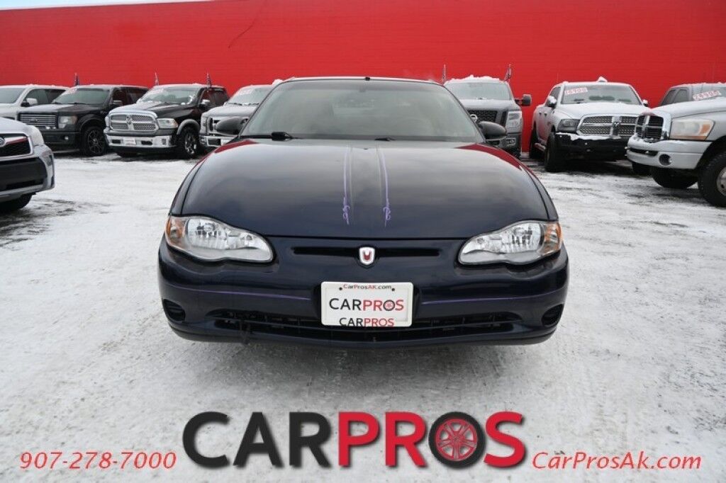 2002 Chevrolet Monte Carlo LS Coupe - 3.4L V6 - Automatic - Power Windows & Door Locks - Aluminum Wheels - Block Heater - Low Miles
