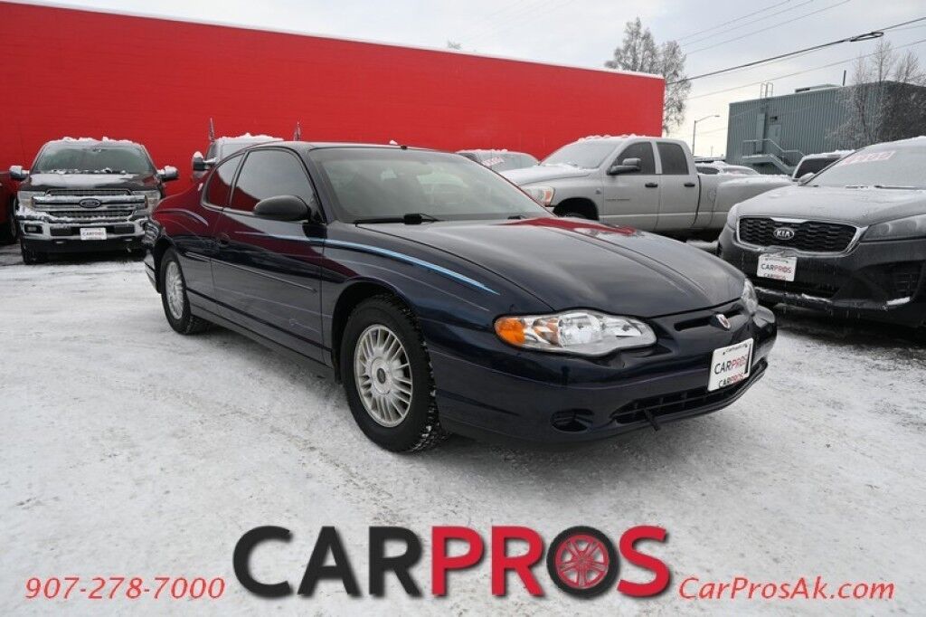 2002 Chevrolet Monte Carlo LS Coupe - 3.4L V6 - Automatic - Power Windows & Door Locks - Aluminum Wheels - Block Heater - Low Miles Anchorage AK