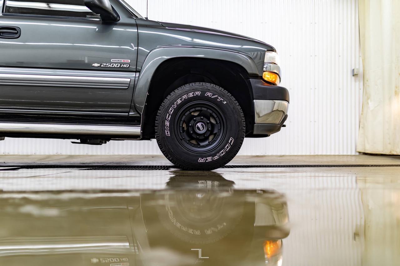 2002 Chevrolet Silverado 2500 4x4 Ext Cab LS Longbox Diesel Red Deer AB