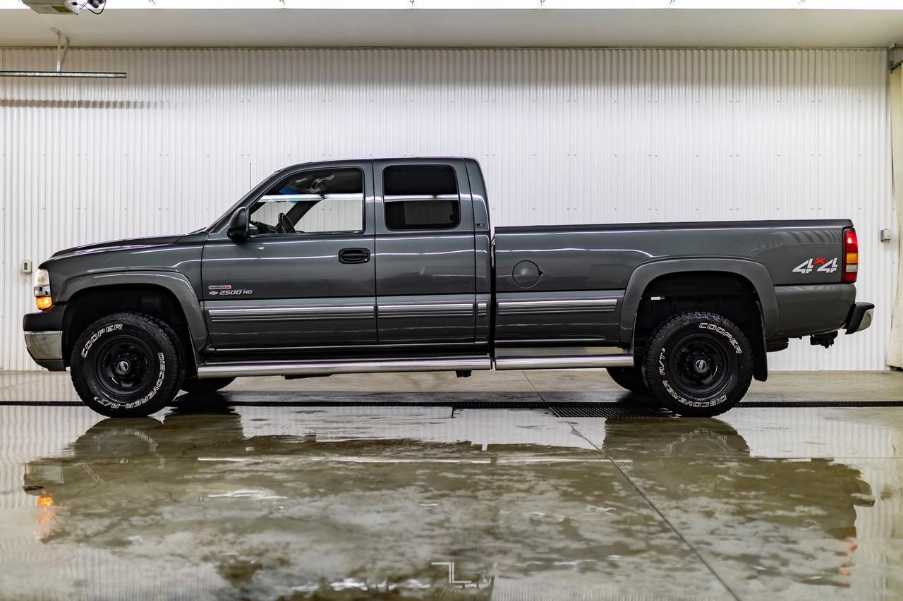 2002 Chevrolet Silverado 2500 4x4 Ext Cab LS Longbox Diesel Red Deer AB