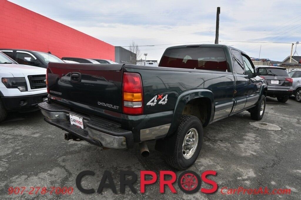 2002 Chevrolet Silverado 2500HD LS - 4X4 - 6.6L Duramax Turbo Diesel - Allison Transmission - Extended Cab - Power Cloth Seats - Power Windows & Locks - Keyless Entry - Kenwood w/ Bluetooth Radio - A/C - Cruise Control - Bedliner - Tow Pkg - 1 Owner Anchorage AK