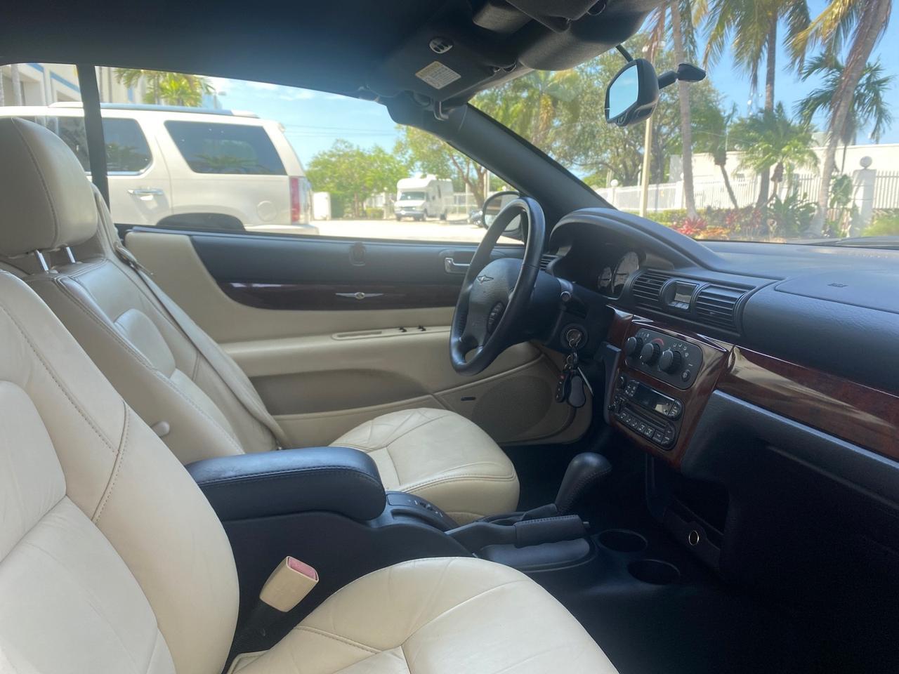 2002 Chrysler Sebring Limited FL LOW MILES 34,440 Pompano Beach FL