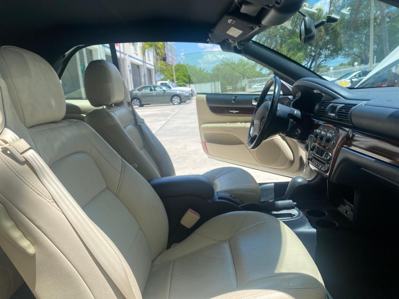 2002 Chrysler Sebring Limited FL LOW MILES 34,440 Pompano Beach FL