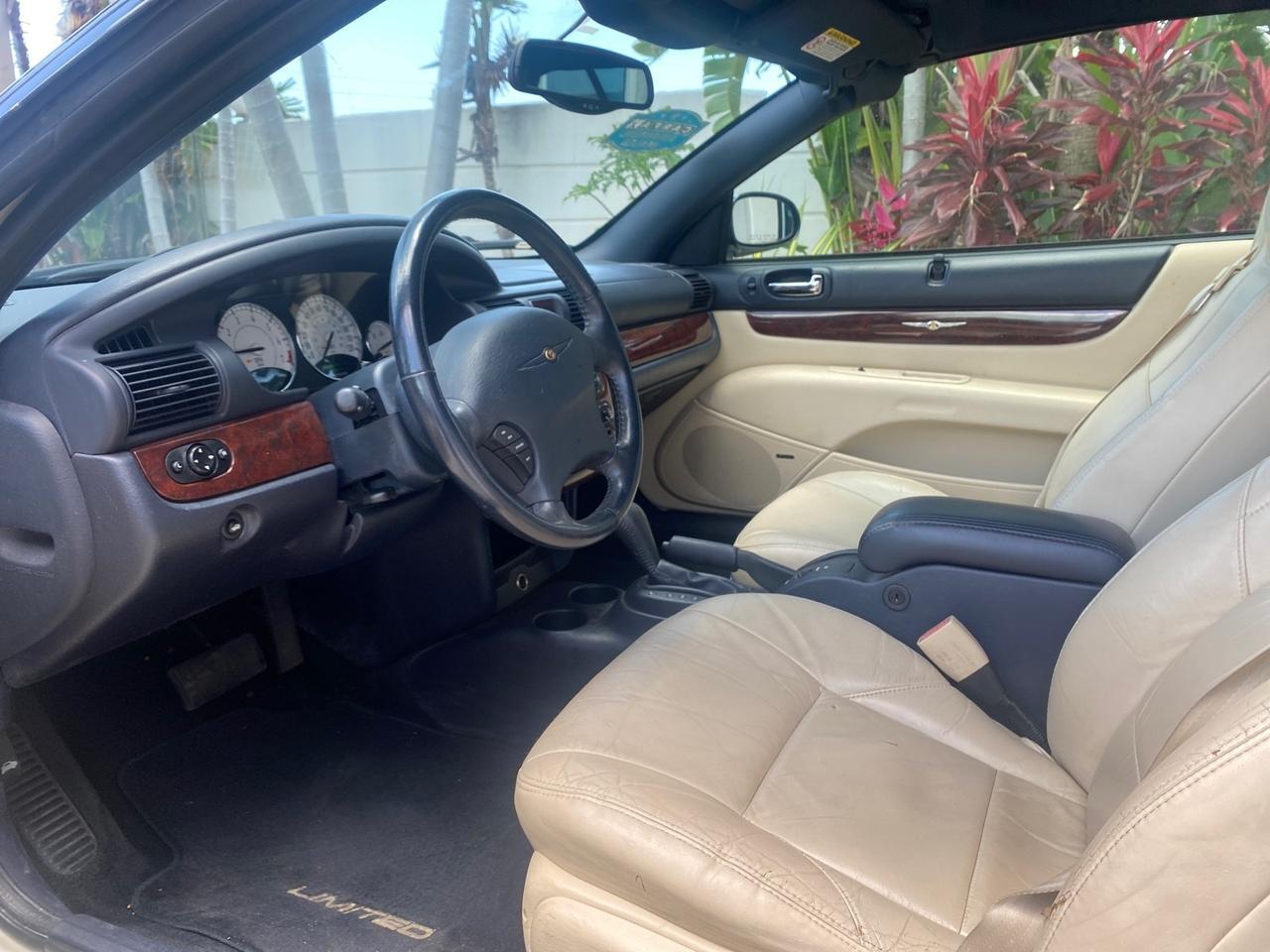 2002 Chrysler Sebring Limited FL LOW MILES 34,440 Pompano Beach FL