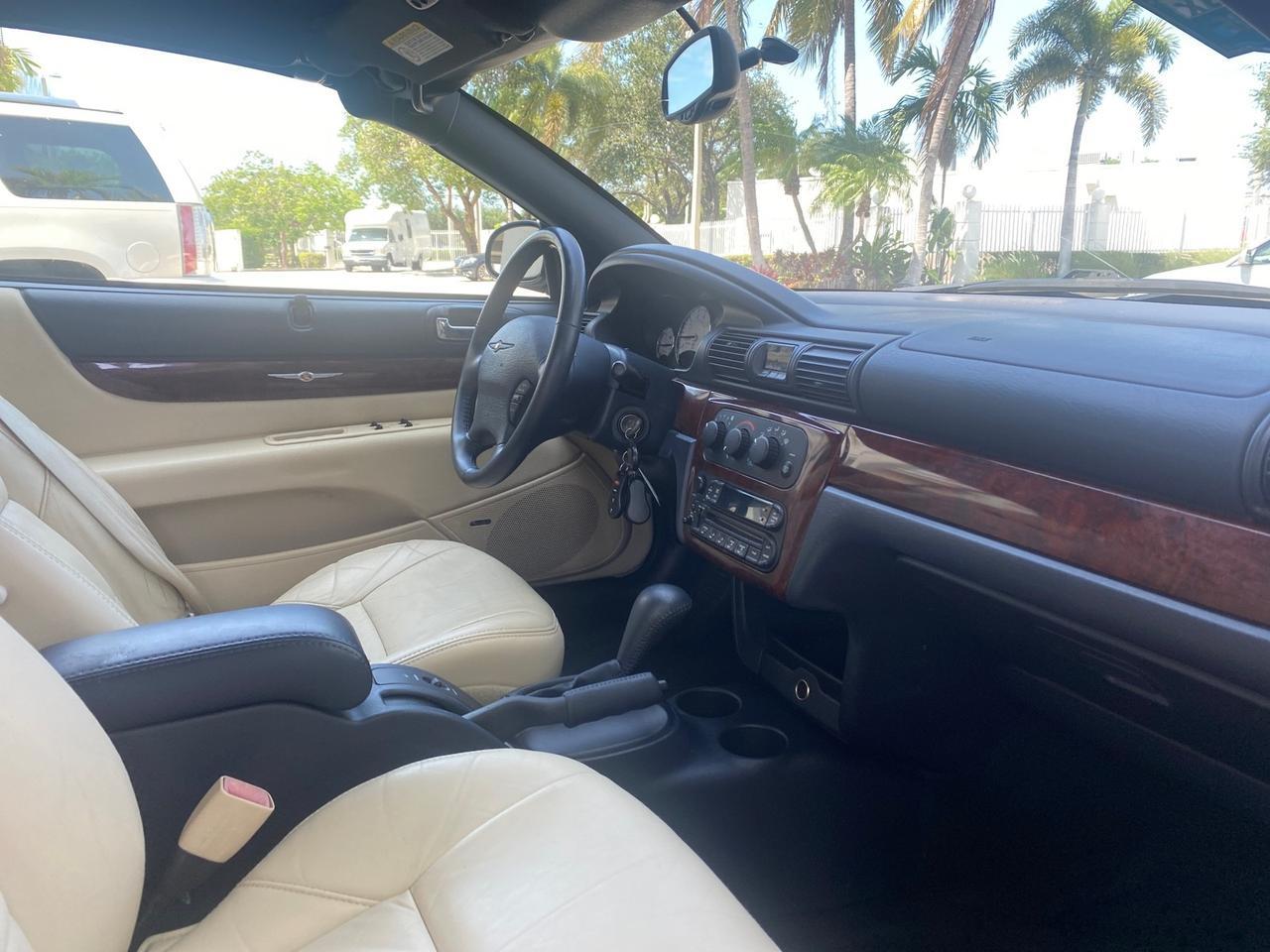 2002 Chrysler Sebring Limited FL LOW MILES 34,440 Pompano Beach FL