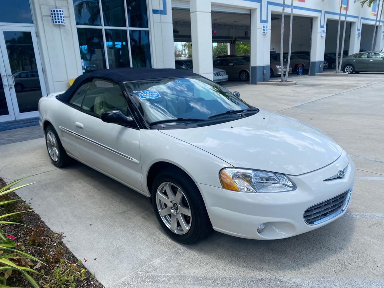 2002 Chrysler Sebring Limited FL LOW MILES 34,440 Pompano Beach FL