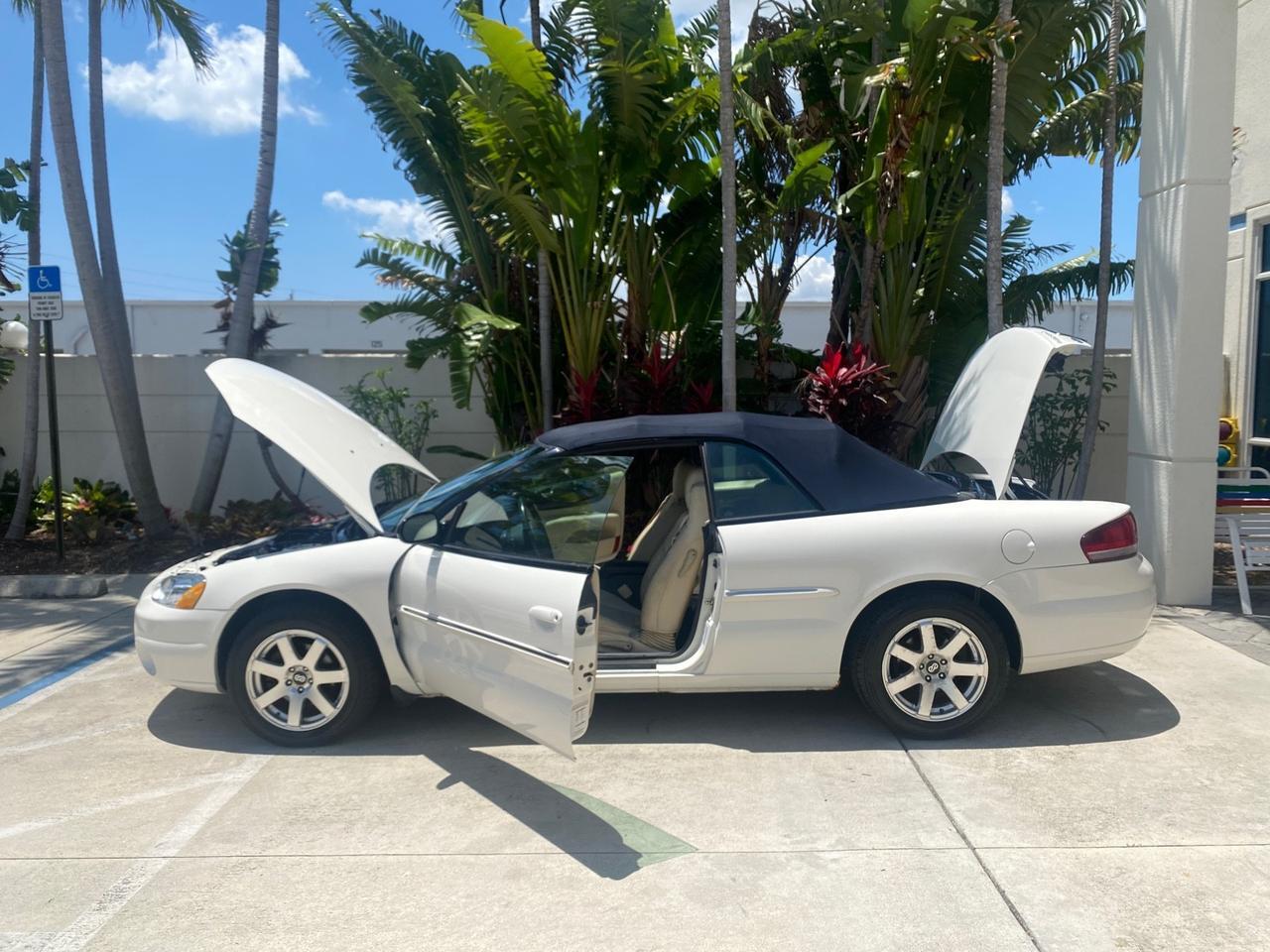 2002 Chrysler Sebring Limited FL LOW MILES 34,440 Pompano Beach FL