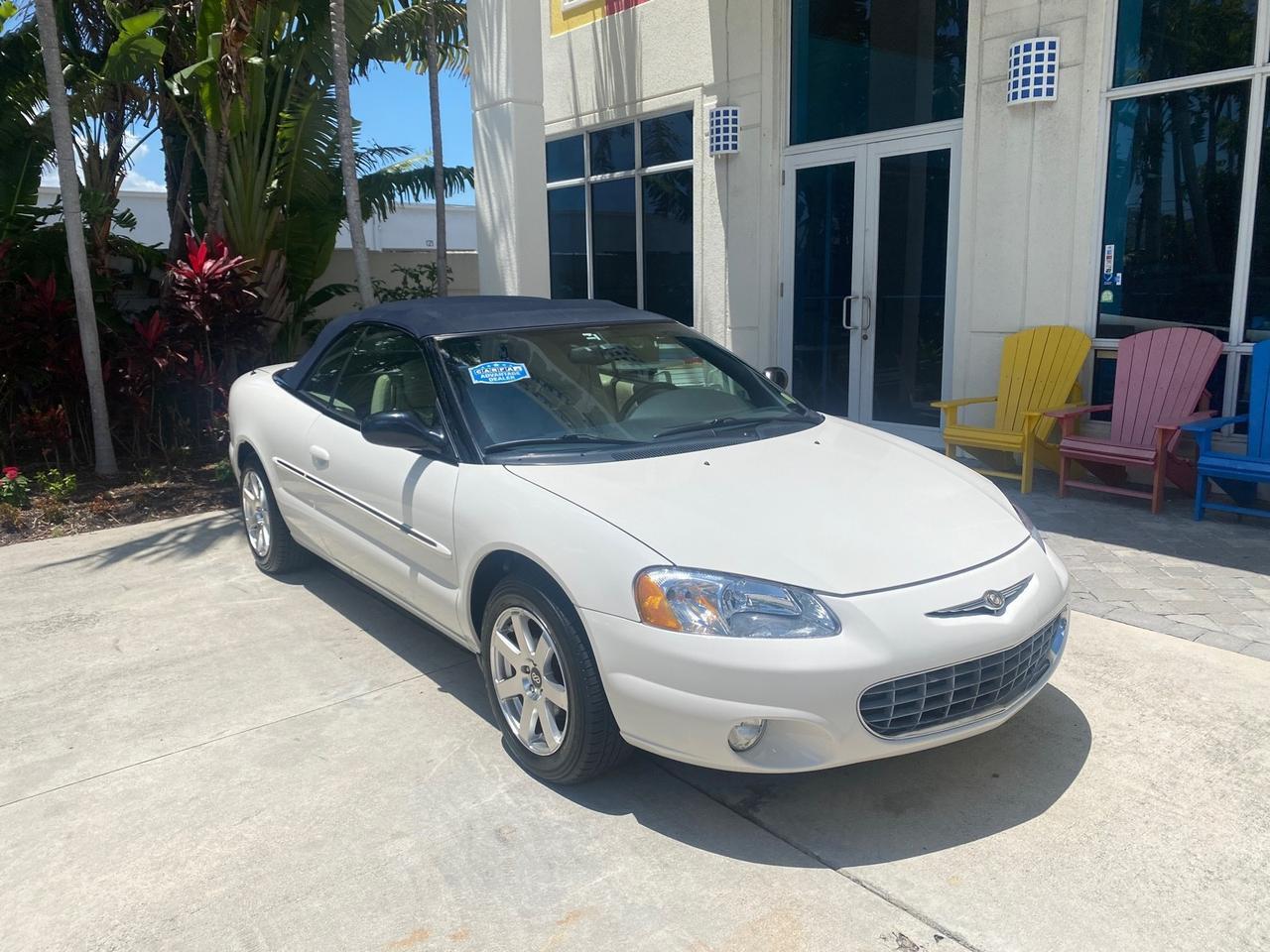 2002 Chrysler Sebring Limited FL LOW MILES 34,440 Pompano Beach FL