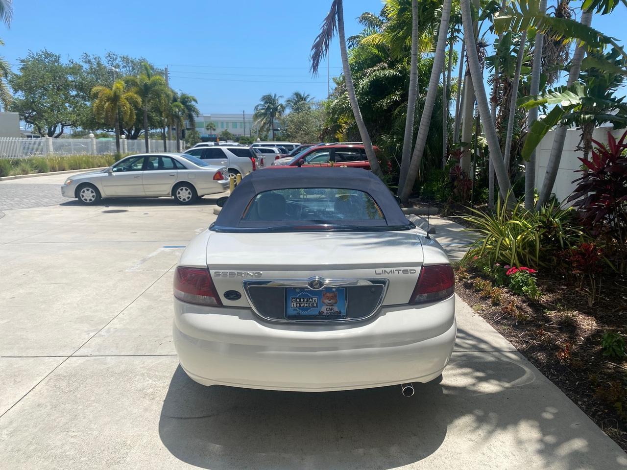 2002 Chrysler Sebring Limited FL LOW MILES 34,440 Pompano Beach FL
