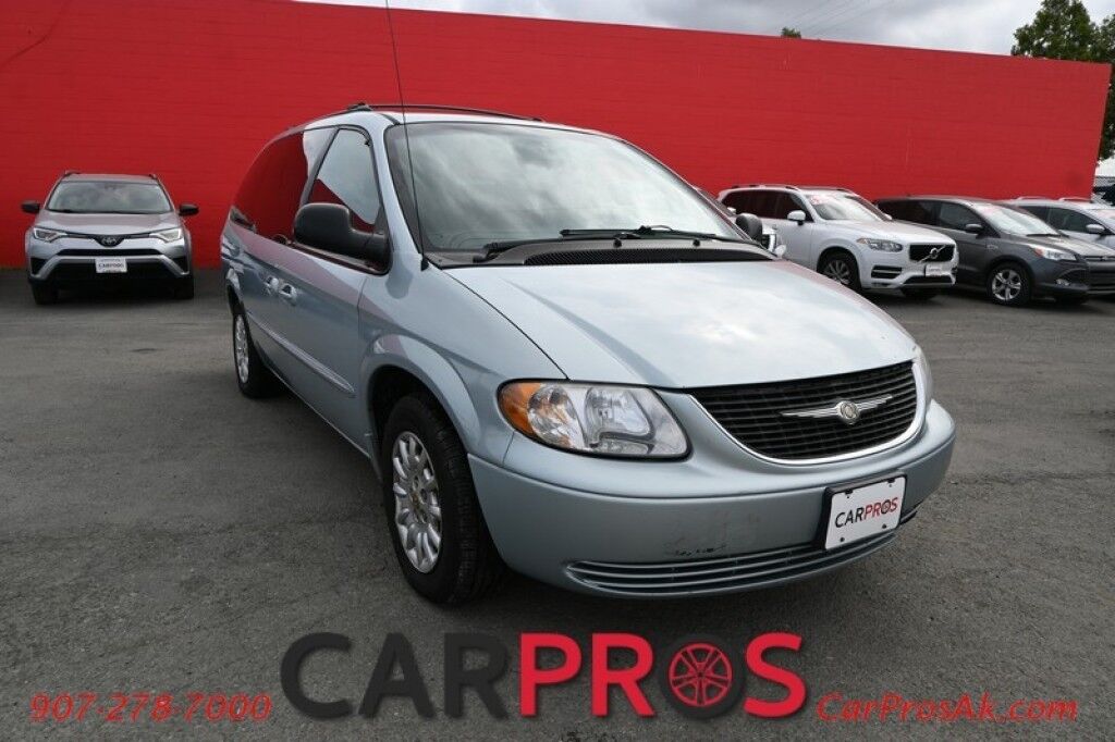 2002 Chrysler Town & Country LX - 3.8L V6 - Automatic - All Wheel Drive - 3rd Row 7 Passenger - Keyless Entry - Power Windows & Door Locks - Tow Package