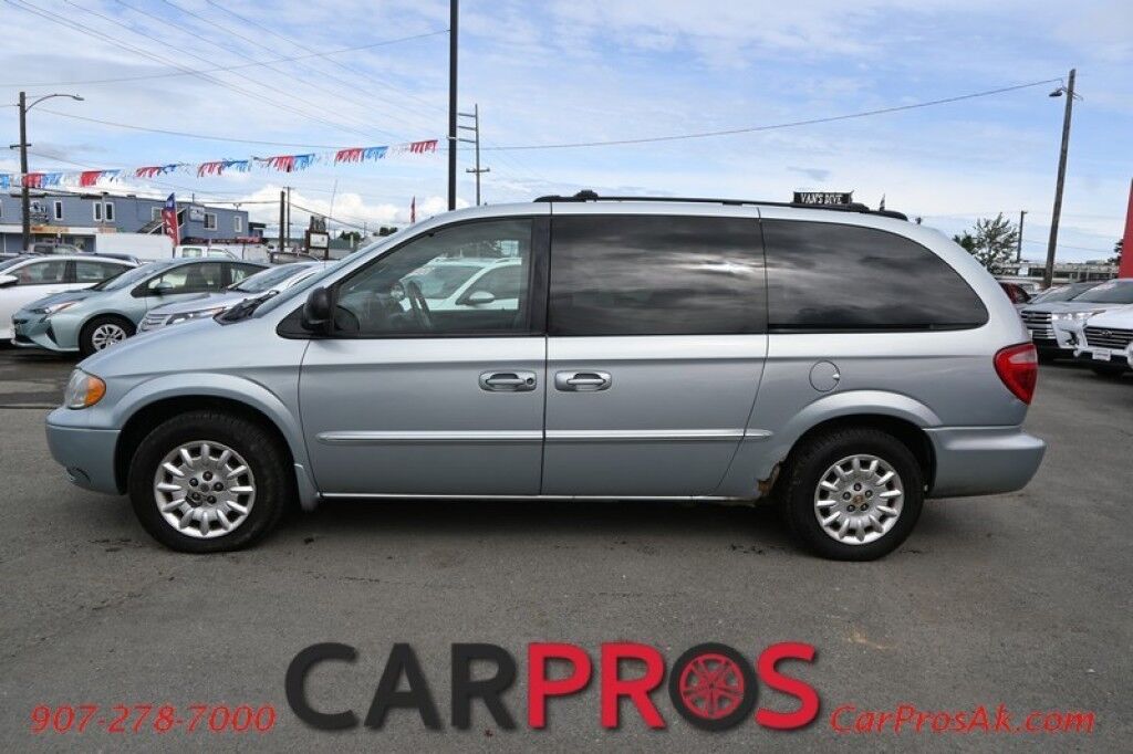 2002 Chrysler Town & Country LX - 3.8L V6 - Automatic - All Wheel Drive - 3rd Row 7 Passenger - Keyless Entry - Power Windows & Door Locks - Tow Package Anchorage AK