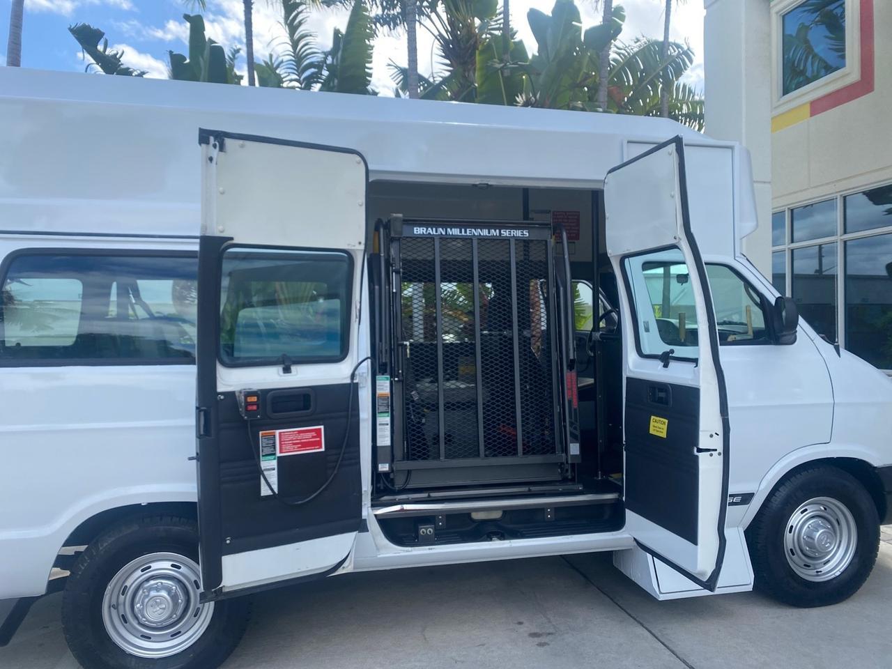 2002 Dodge Ram Van LOW MILES 61,263 HIGH TOP CONVERSION Pompano Beach FL