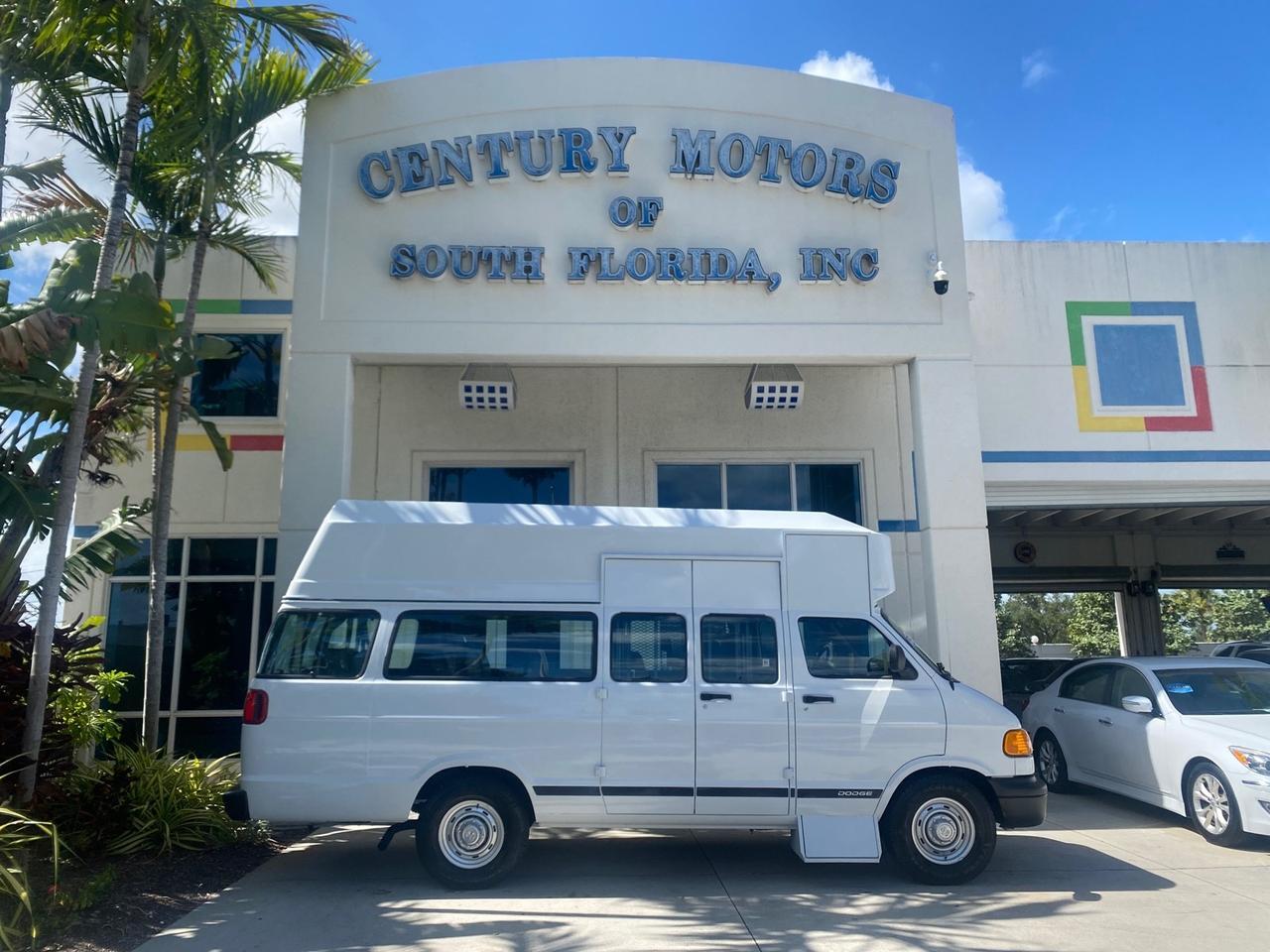 2002 Dodge Ram Van LOW MILES 61,263 HIGH TOP CONVERSION Pompano Beach FL