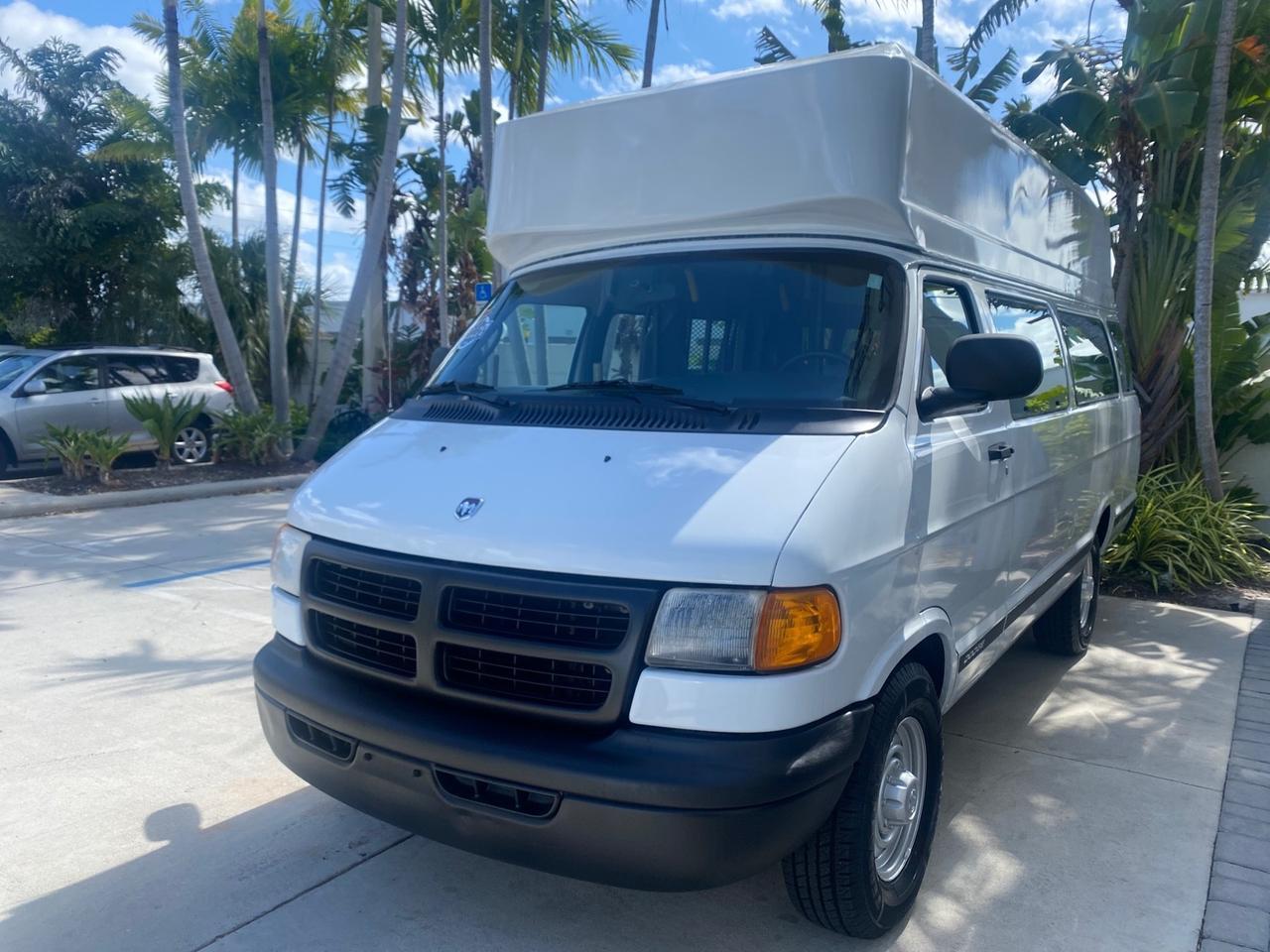 2002 Dodge Ram Van LOW MILES 61,263 HIGH TOP CONVERSION Pompano Beach FL