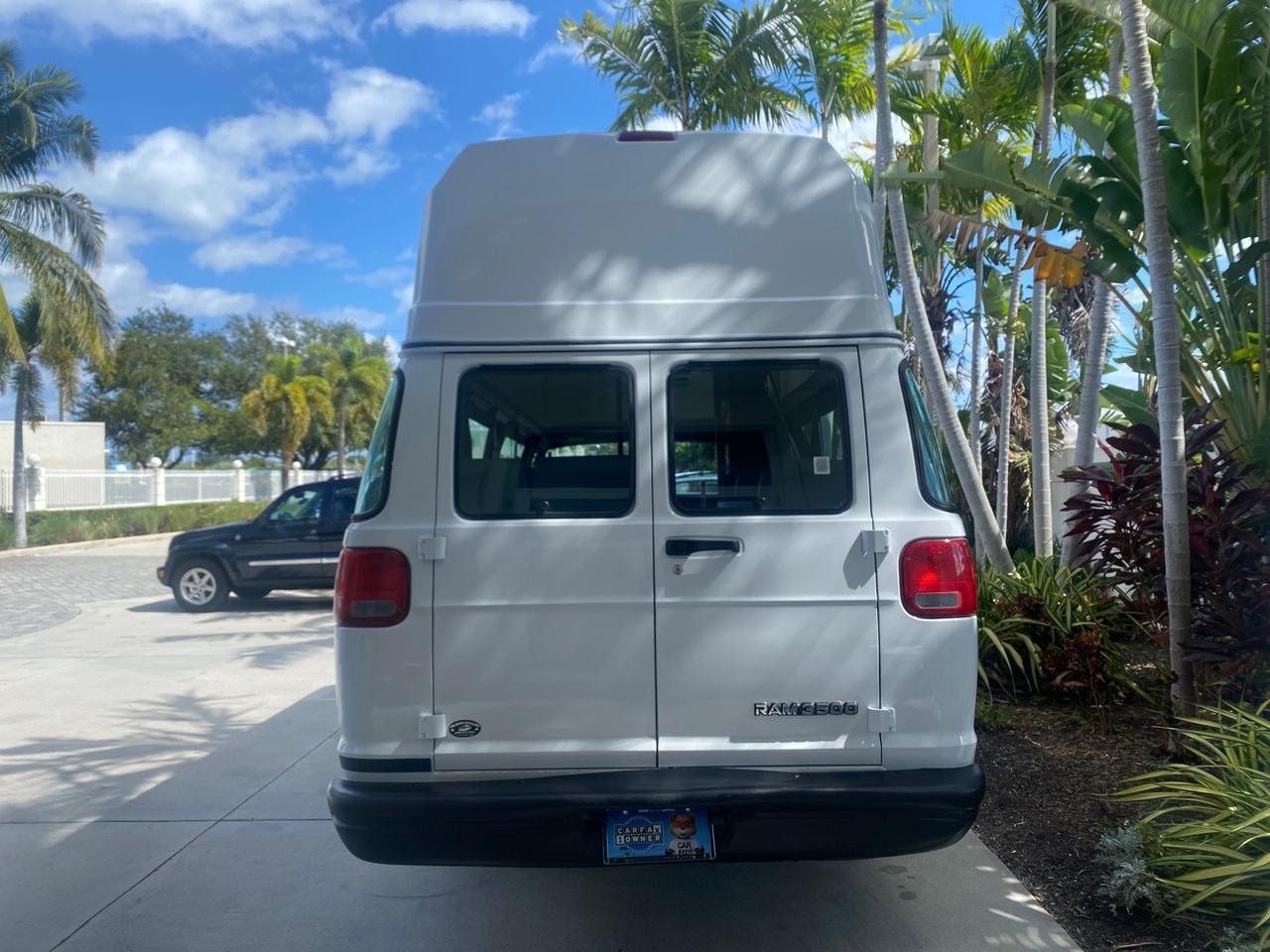 2002 Dodge Ram Van LOW MILES 61,263 HIGH TOP CONVERSION Pompano Beach FL