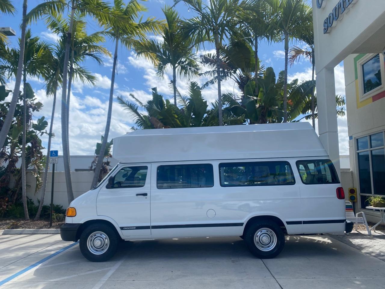 2002 Dodge Ram Van LOW MILES 61,263 HIGH TOP CONVERSION Pompano Beach FL