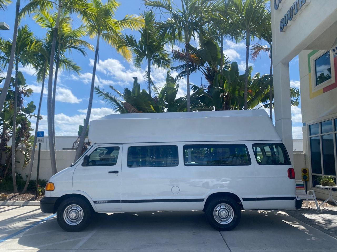 2002 Dodge Ram Van LOW MILES 61,263 HIGH TOP CONVERSION Pompano Beach FL