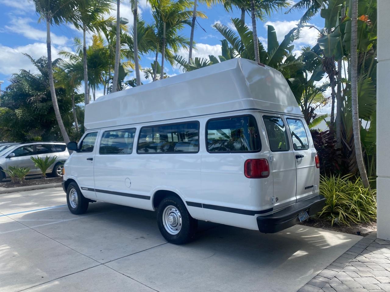 2002 Dodge Ram Van LOW MILES 61,263 HIGH TOP CONVERSION Pompano Beach FL