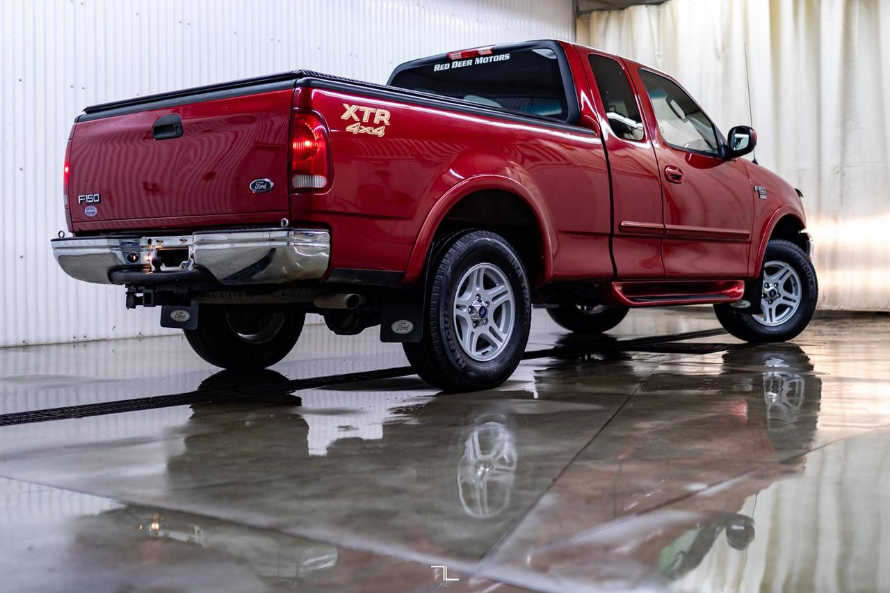 2002 Ford F-150 4x4 Super Cab XLT XTR Red Deer AB