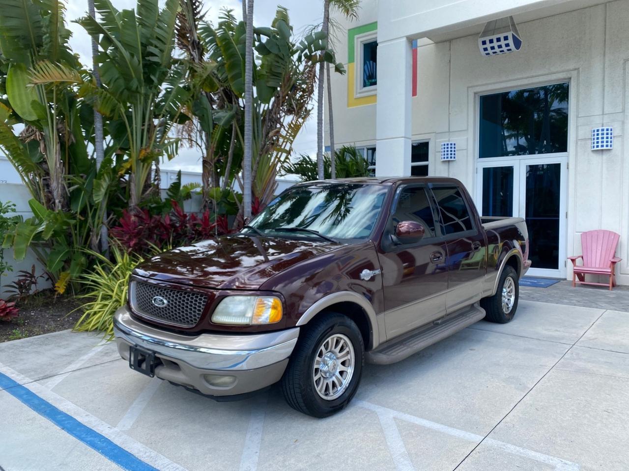 2002 Ford F-150 CREW CAB King Ranch LOW MILES 56,886 Pompano Beach FL