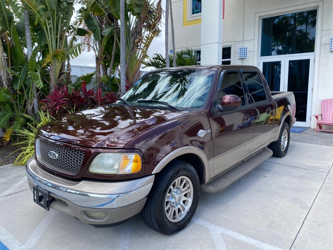 2002 Ford F-150 CREW CAB King Ranch LOW MILES 56,886 Pompano Beach FL