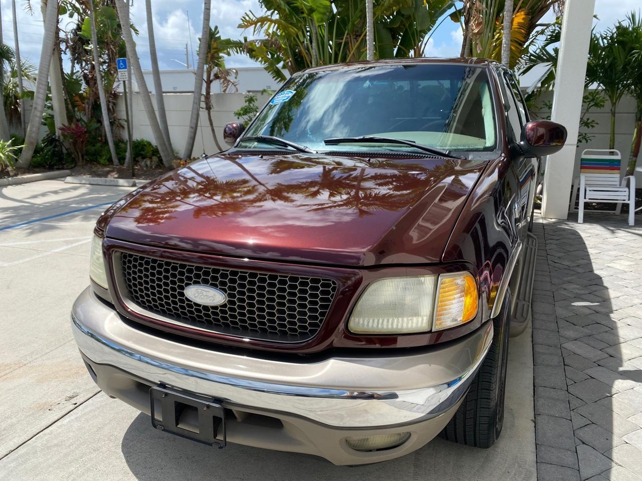2002 Ford F-150 CREW CAB King Ranch LOW MILES 56,886 Pompano Beach FL