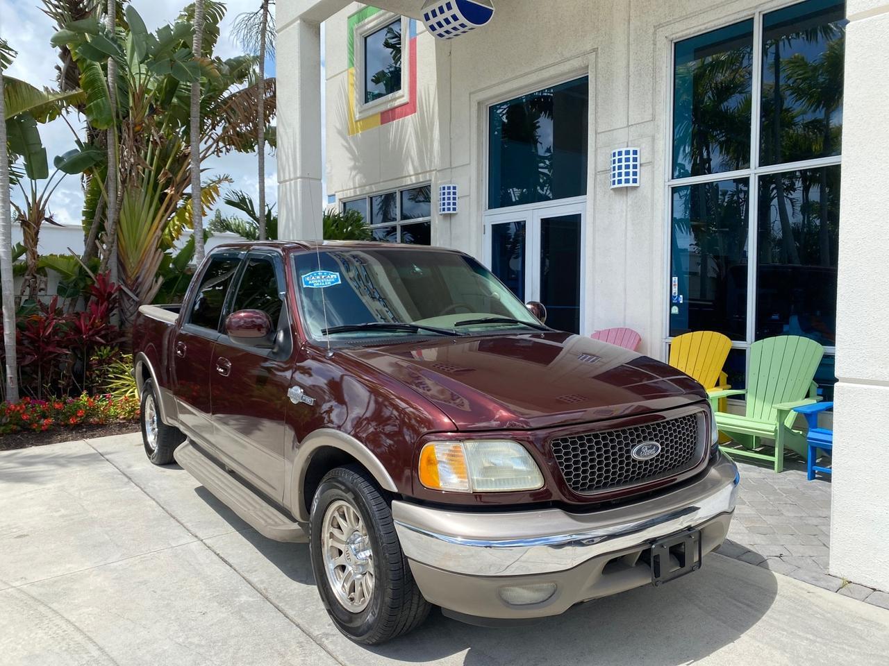 2002 Ford F-150 CREW CAB King Ranch LOW MILES 56,886