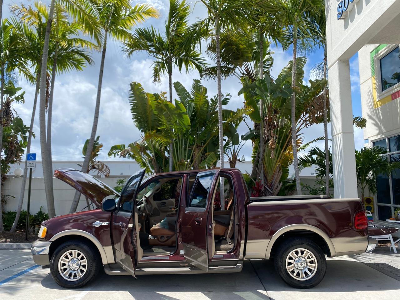 2002 Ford F-150 CREW CAB King Ranch LOW MILES 56,886 Pompano Beach FL
