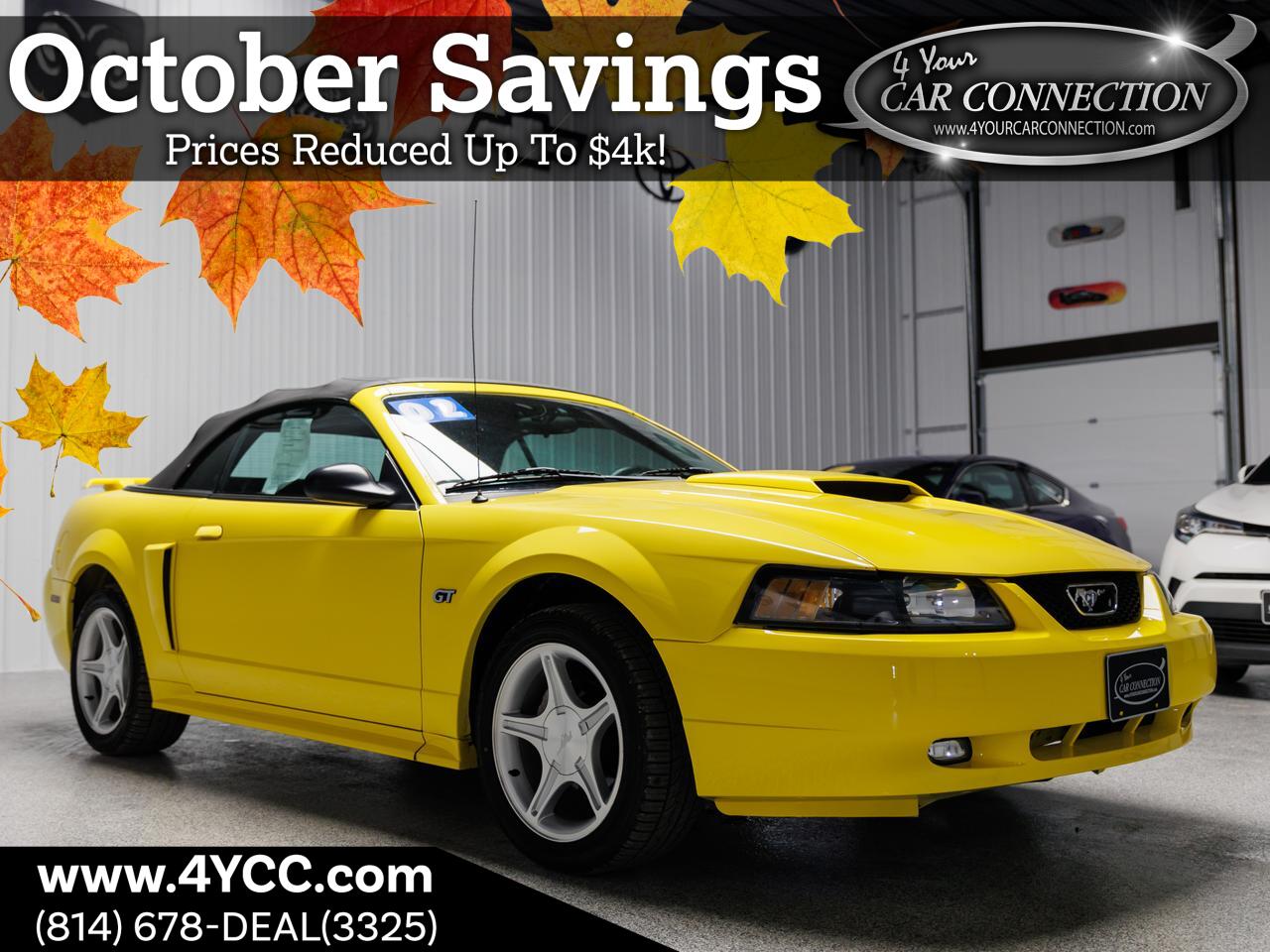 2002 Ford Mustang GT Deluxe Cranberry PA