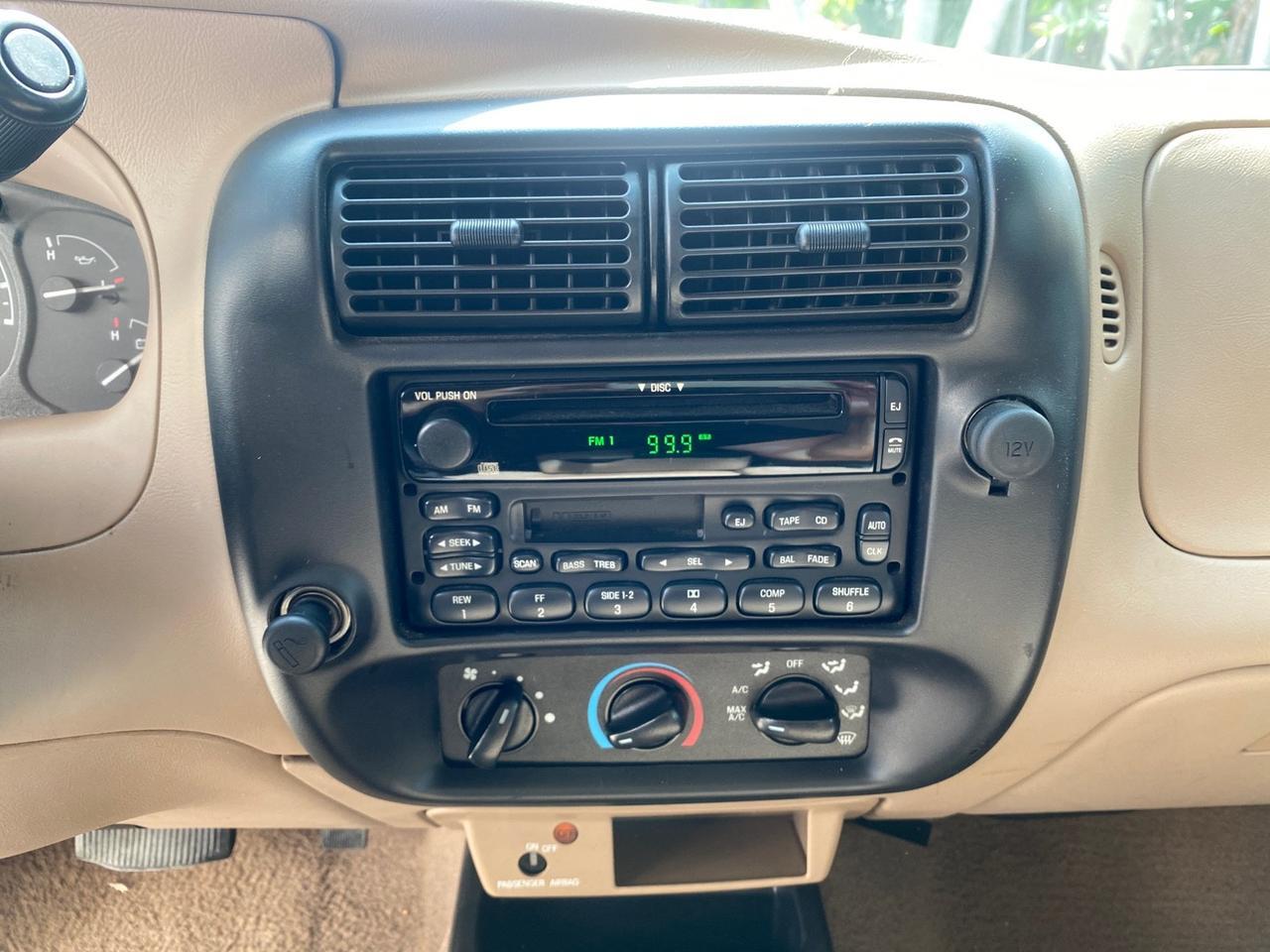 2002 Ford Ranger XLT X CAB CAMPER TOP LOW MILES 49,062 Pompano Beach FL