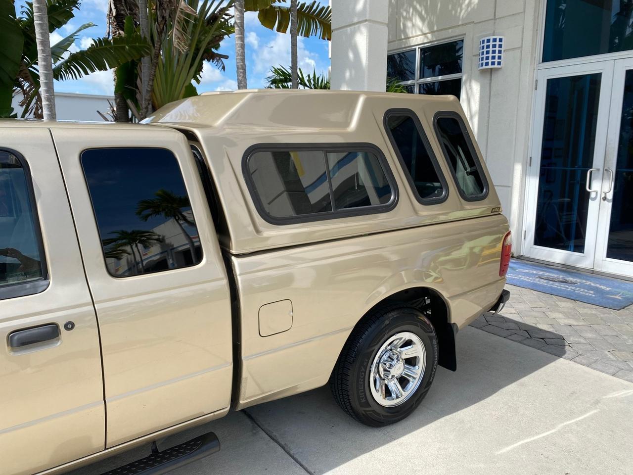 2002 Ford Ranger XLT X CAB CAMPER TOP LOW MILES 49,062 Pompano Beach FL