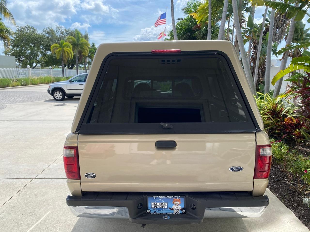2002 Ford Ranger XLT X CAB CAMPER TOP LOW MILES 49,062 Pompano Beach FL