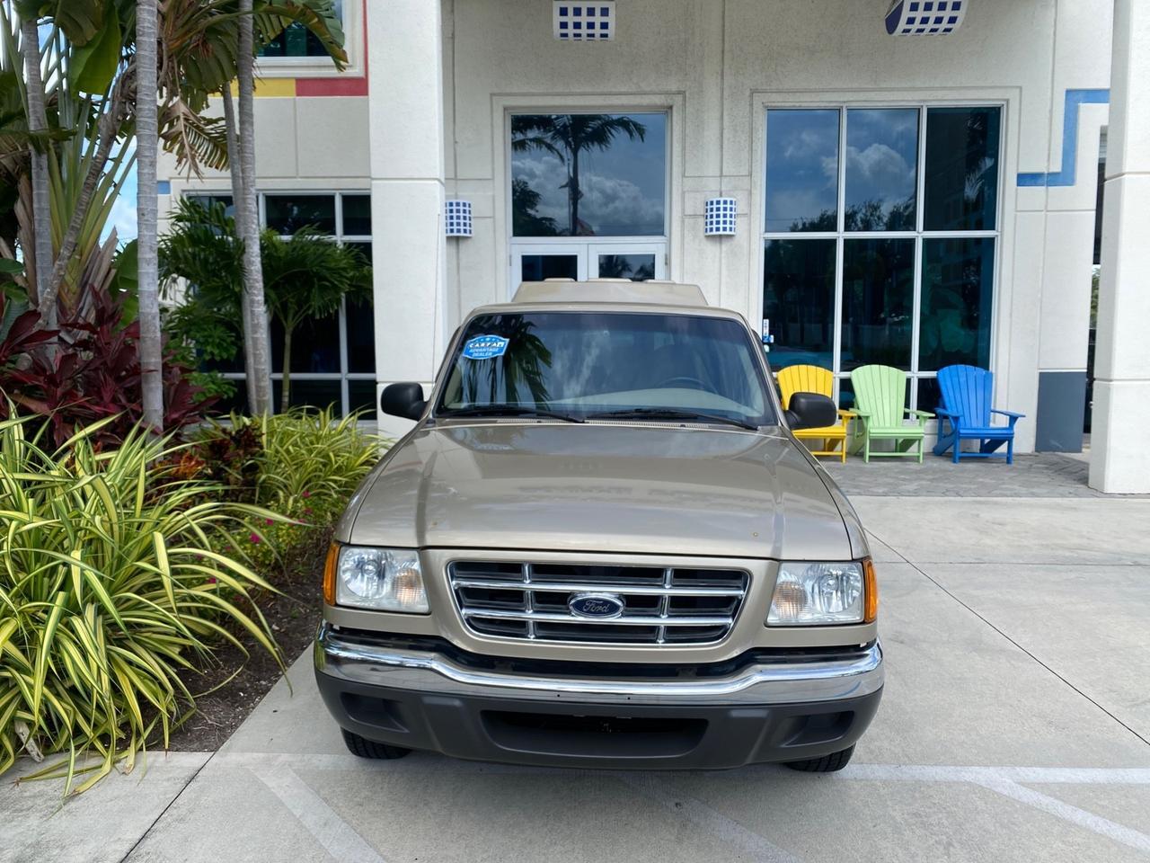 2002 Ford Ranger XLT X CAB CAMPER TOP LOW MILES 49,062 Pompano Beach FL