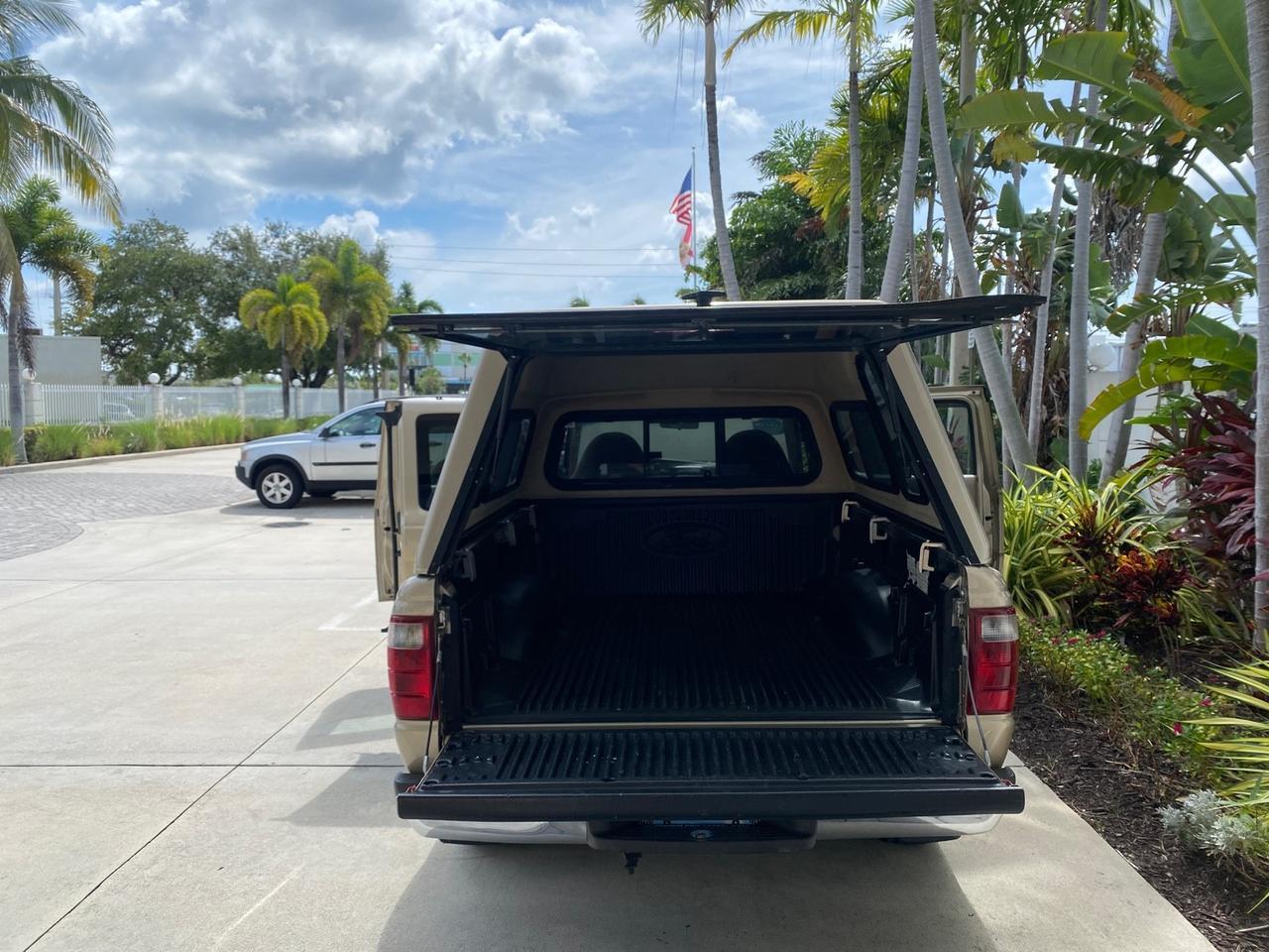 2002 Ford Ranger XLT X CAB CAMPER TOP LOW MILES 49,062 Pompano Beach FL