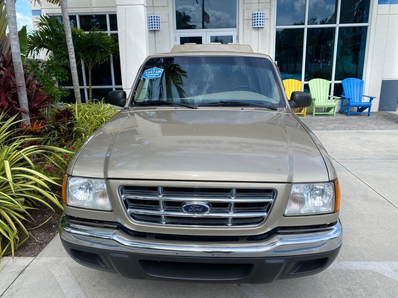 2002 Ford Ranger XLT X CAB CAMPER TOP LOW MILES 49,062 Pompano Beach FL
