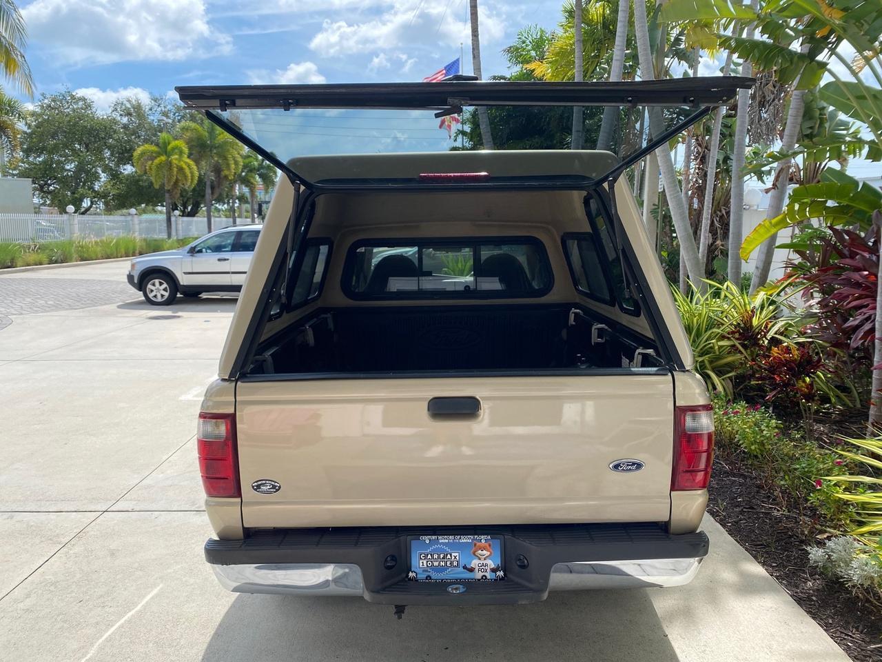 2002 Ford Ranger XLT X CAB CAMPER TOP LOW MILES 49,062 Pompano Beach FL