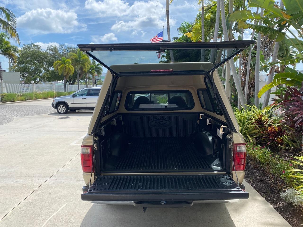 2002 Ford Ranger XLT X CAB CAMPER TOP LOW MILES 49,062 Pompano Beach FL