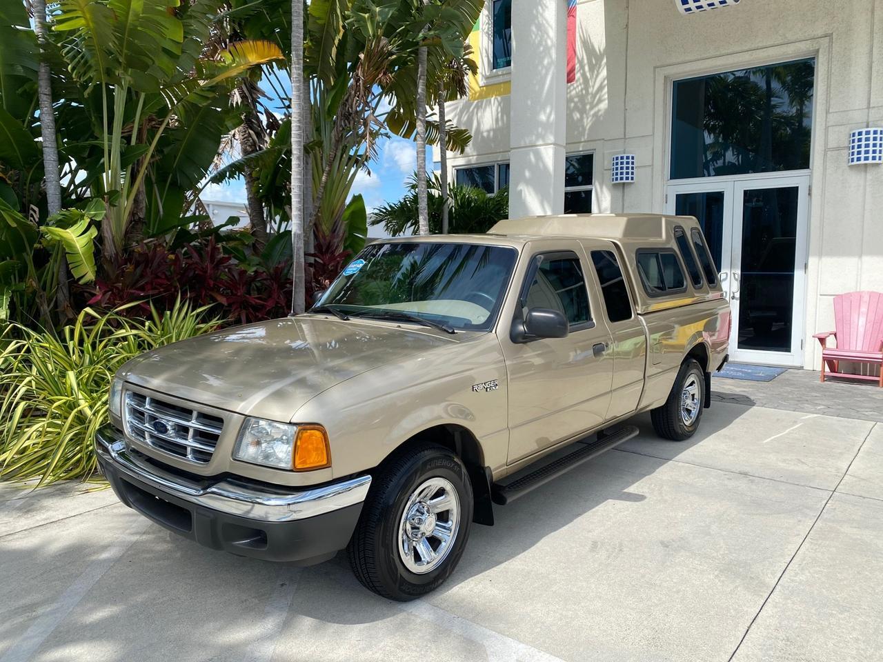2002 Ford Ranger XLT X CAB CAMPER TOP LOW MILES 49,062 Pompano Beach FL