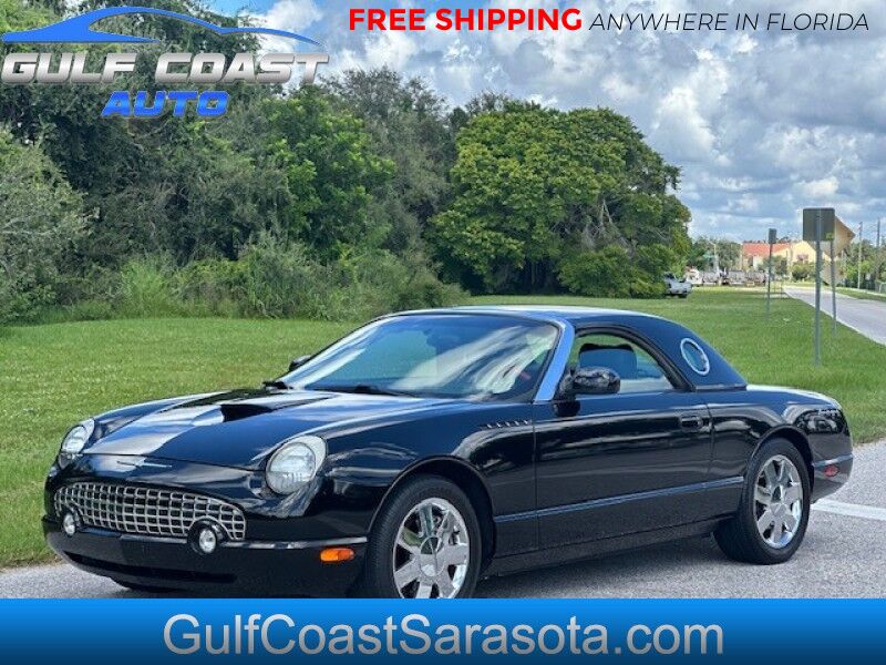 2002 Ford THUNDERBIRD HARDTOP PREMIUM LEATHER ONLY 51K MILES EXTRA CLEAN FREE SHIPPING IN FLORIDA Sarasota FL