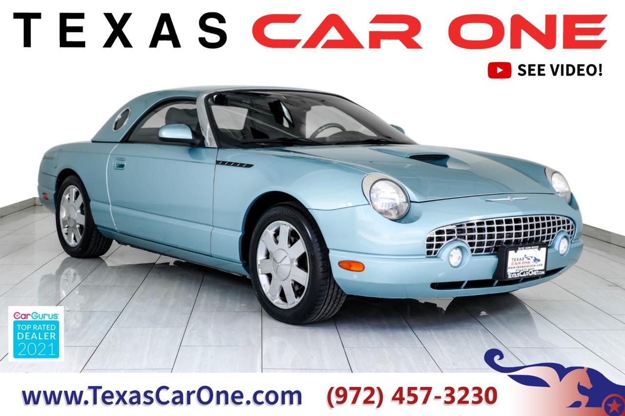 2002 Ford Thunderbird AUTOMATIC LEATHER SEATS LEATHER STEERING WHEEL CRUISE CONTROL AL Carrollton TX