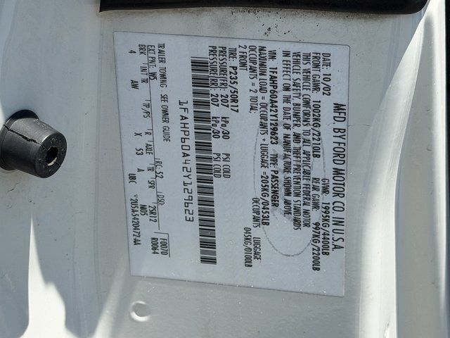 2002 Ford Thunderbird Base Springfield VA
