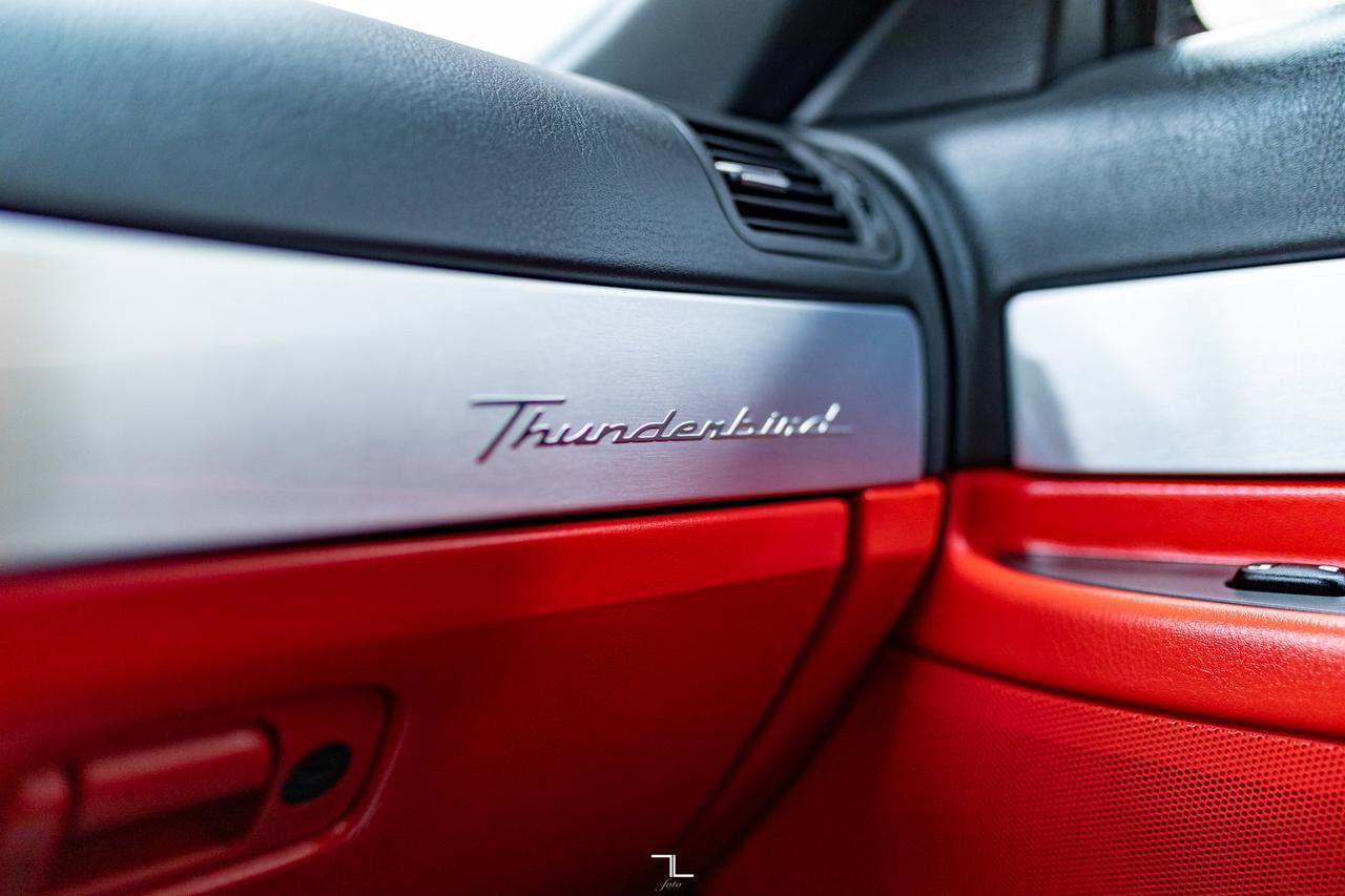 2002 Ford Thunderbird Hardtop Convertible Two Tone Leather Red Deer AB