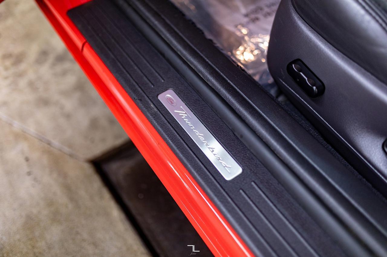 2002 Ford Thunderbird Hardtop Convertible Two Tone Leather Red Deer AB