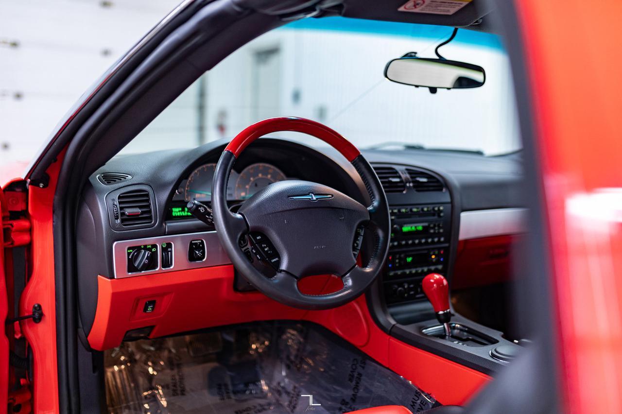 2002 Ford Thunderbird Hardtop Convertible Two Tone Leather Red Deer AB