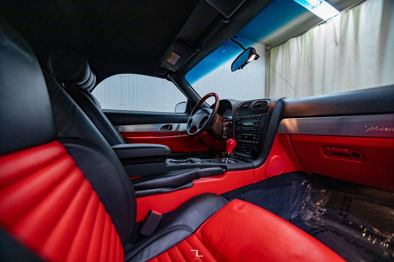 2002 Ford Thunderbird Hardtop Convertible Two Tone Leather Red Deer AB