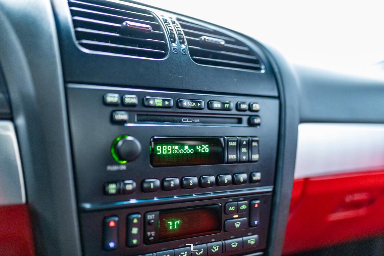 2002 Ford Thunderbird Hardtop Convertible Two Tone Leather Red Deer AB