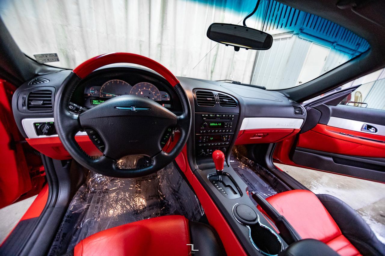 2002 Ford Thunderbird Hardtop Convertible Two Tone Leather Red Deer AB