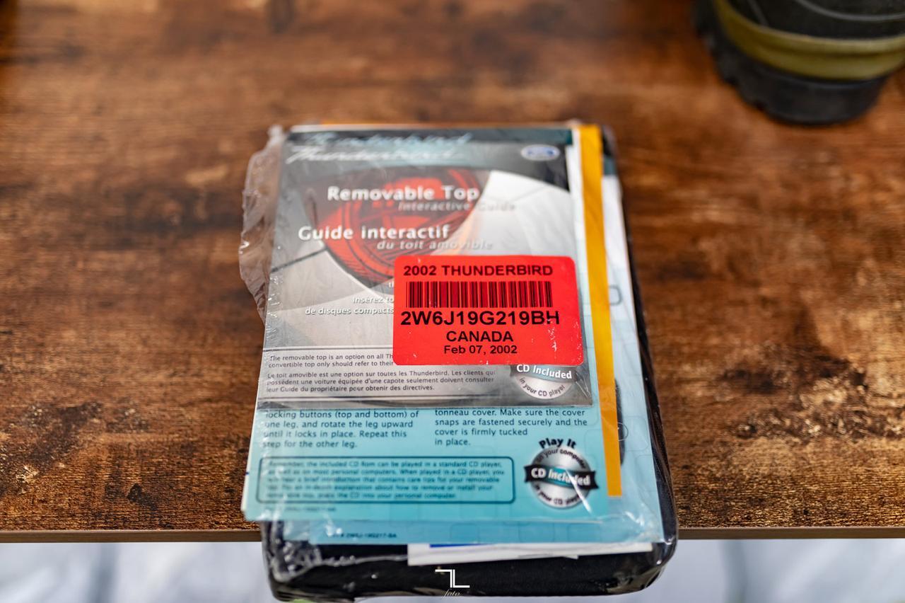 2002 Ford Thunderbird Premium Convertible Leather Red Deer AB